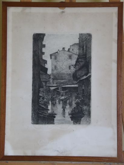 Celestino CELESTINI (1882-1961), Ponte Vecchio...
