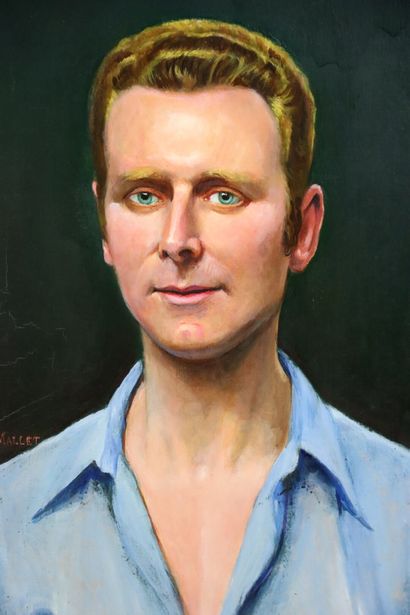 MALLET Pierre-Dié (1895-1976). Portrait de...