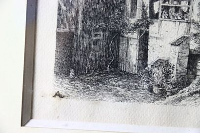 École Française du XXe. Ensemble de gravures...