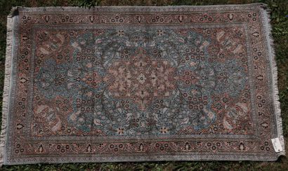 Tapis. Fin Cachemire en soie. Inde. Vers...