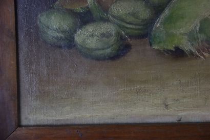 École du XXe. Réunion d'une nature morte,...