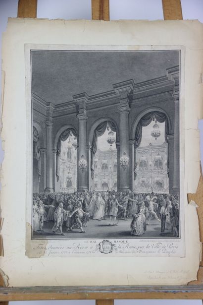 Réunion de gravures diverses.