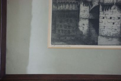 Celestino CELESTINI (1882-1961), Ponte Vecchio...