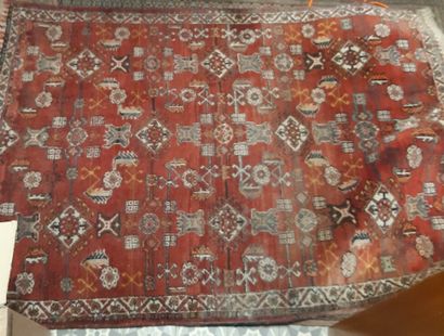 Tapis Marocain. Afrique du Nord. Nord atlas....
