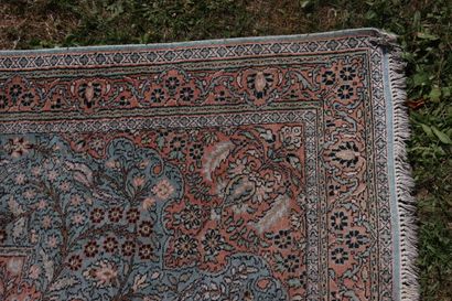 Tapis. Fin Cachemire en soie. Inde. Vers...