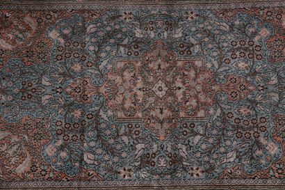 Tapis. Fin Cachemire en soie. Inde. Vers...