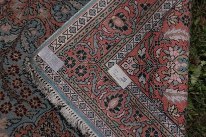 Tapis. Fin Cachemire en soie. Inde. Vers...