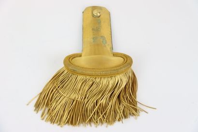 1 pair of officer's gold epaulettes (1 damaged)...