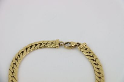1 gold bracelet, 20 cm. Gross weight: 6.7...