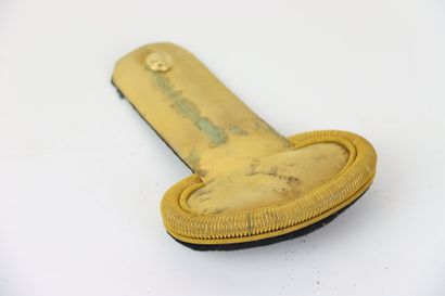 1 pair of officer's gold epaulettes (1 damaged)...