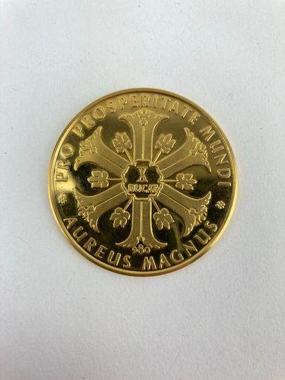 1 gold coin, comptoir des monnaies, X Ducat,...