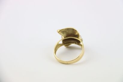 1 gold and stone articulated bracelet, 1...