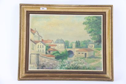 1 oil on panel, 