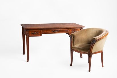 Louis MAJORELLE (1859-1926) (Attributed to).
Set...