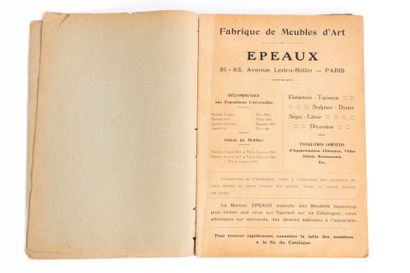 [Epeaux Fabricant Meubles d'art. Founded...