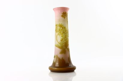 Établissement Émile GALLÉ (1904-1936). 
Vase...