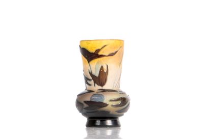 Établissement Émile GALLÉ (1904-1936).
Vase...