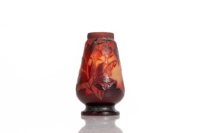 Établissement Émile GALLÉ (1904-1936).
Vase...