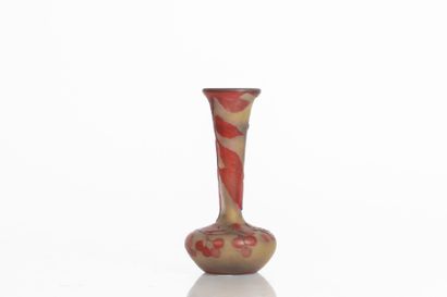 Établissement Émile GALLÉ (1904-1936).
Vase...