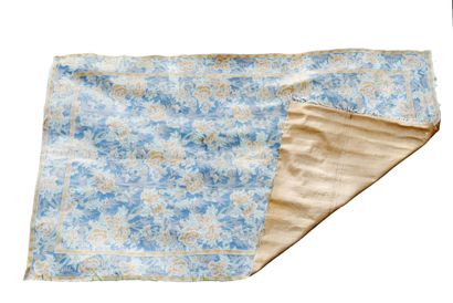 FRENCH WORK. 
Chenille stitch carpet with...