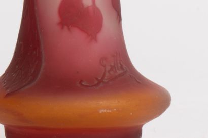 Établissement Émile GALLÉ (1904-1936).
Vase...