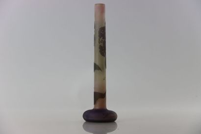 Établissement Émile GALLÉ (1904-1936). 
Vase...