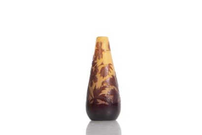 Établissement Émile GALLÉ (1904-1936).
Vase...