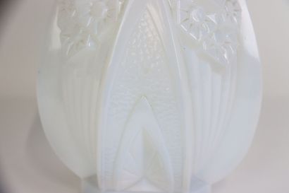MULLERS FRERES à Lunéville. 
Paire de vase...