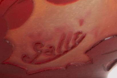 Établissement Émile GALLÉ (1904-1936).
Vase...