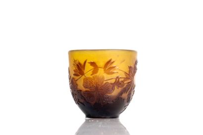 Établissement Émile GALLÉ (1846-1904). 
Vase...