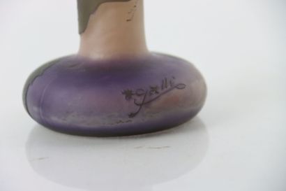 Établissement Émile GALLÉ (1904-1936). 
Vase...