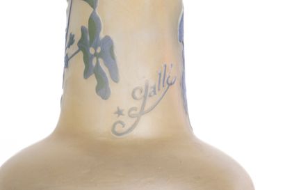 Établissement Émile GALLÉ (1904-1936).
Vase...