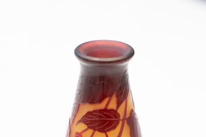 Établissement Émile GALLÉ (1846-1904). 
Vase...