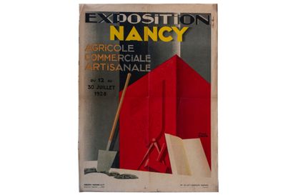 Paul COLIN (1892-1985).
Poster for the Nancy,...