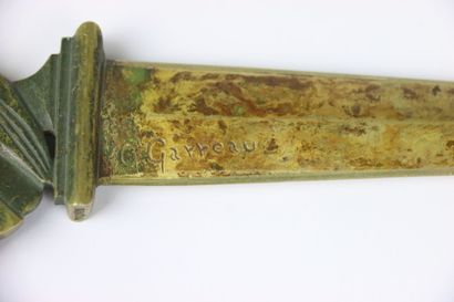 Max LE VERRIER (1891-1973).
Bronze tray for...