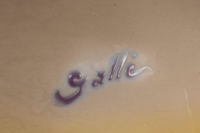 Établissement Émile GALLÉ (1904-1936).
Lampe...