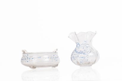 Émile GALLÉ (1846 - 1904). 
Vase Corolle...