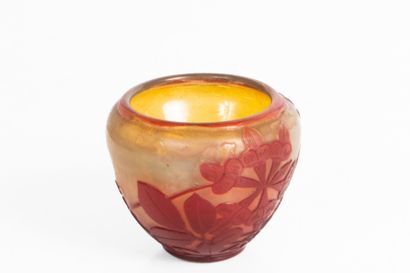Établissement Émile GALLÉ (1904-1936).
Vase...
