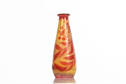 Établissement Émile GALLÉ (1904-1936).
Vase...
