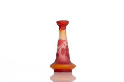 Établissement Émile GALLÉ (1904-1936).
Vase...