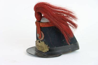 Shako troupe des douanes modèle 1848-52.
Fut...