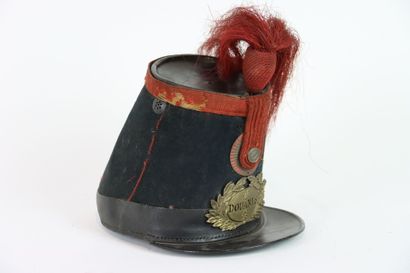 Shako troupe des douanes modèle 1848-52.
Fut...
