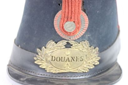 Shako troupe des douanes modèle 1848-52.
Fut...
