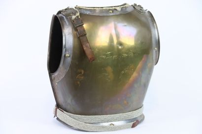 Cuirasse de troupe de carabinier.
Plastron...