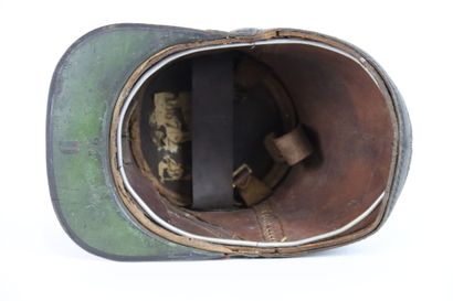 Shako de troupe d'infanterie 1860. 
Fut et...