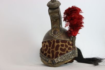 Casque d'officier de dragon modèle 1848....