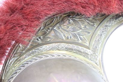 Casque de carabinier modèle 1854.
Bombe en...