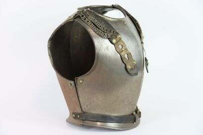 Cuirasse de troupe cuirassier modèle 1825.
Plastron...