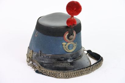 Shako de troupe de chasseur à cheval modèle...