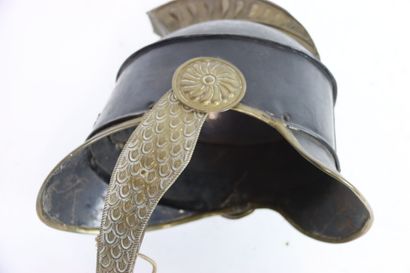 Casque de pompier époque Louis-Philippe....